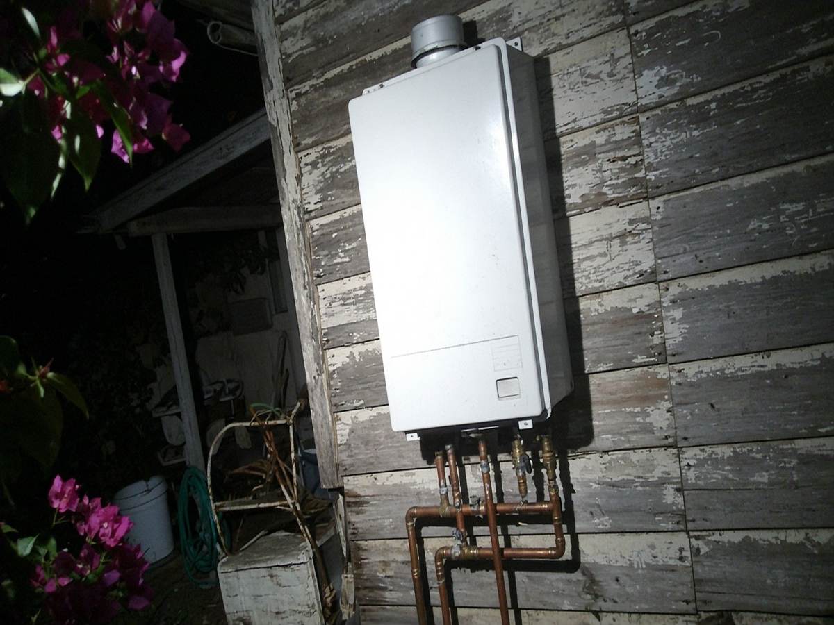 After: Forty-One Steps: Tankless Conversion in Bluebird Canyon, Laguna Beach