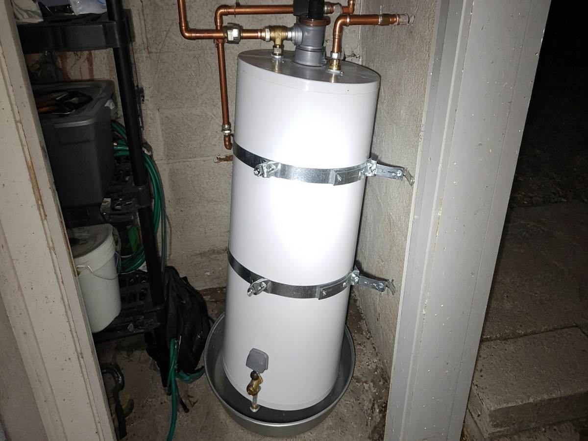After: Salt Air vs. Water Heater in Capistrano Beach, Dana Point